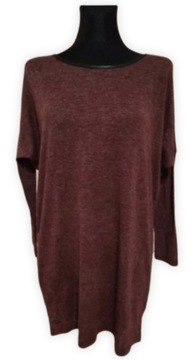 ATMOSPHERE Tunika burgundy r. 34 oversize