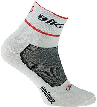 Skarpety ROWEROWE Expansive 39-42 BIAŁY MADE PL