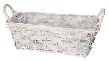 DONICZKA OSŁONKA DREWNIANA KORYTKO WIKLINOWE DONICZKI