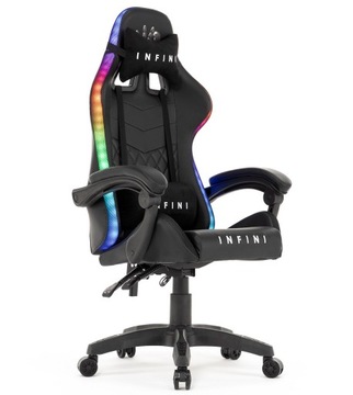Игровое кресло со светодиодной подсветкой RGB для геймеров