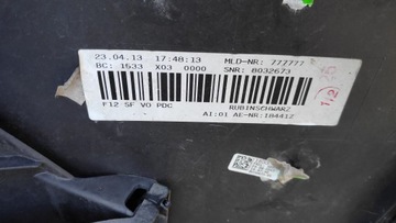 BMW 6 F12 F06 11- NÁRAZNÍK PŘEDNÍ