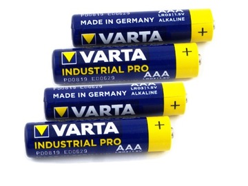 BATERIA AAA LR03 VARTA INDUSTRIAL PRO Alkal. 4SZT.