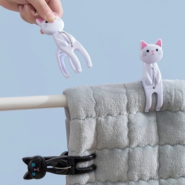 Пластиковые зажимы Прищепки для подвешивания 4