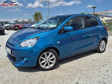 Mitsubishi Space Star Hatchback 5d 1.2 80KM 2015 Mitsubishi Space Star GWARANCJA Super stan Serwis ASO Pelna dokumentacja Z, zdjęcie 13