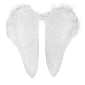 Костюм ангела ПЛАТЬЕ АНГЕЛА с крыльями + HALO Рождественский спектакль-ПАЧКА