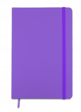 NOTES ZESZYT BRULION NOTATNIK gładki17/24cm FIOLET