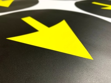 НАПОЛЬНАЯ НАКЛЕЙКА 30см СТРЕЛКА