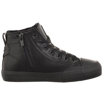 Buty Trampki za Kostkę Big Star Czarne MM274020