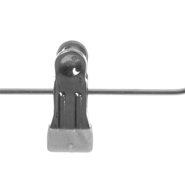 ВЕШАЛКА С ЗАЖИМАМИ ДЛЯ 4 ЮБОК, металл