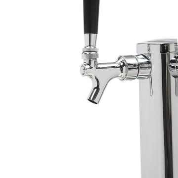 ВИННАЯ КОЛОННА ИЗ НЕРЖАВЕЮЩЕЙ СТАЛИ С ДВОЙНОЙ ГОЛОВКОЙ + ПОДДОН