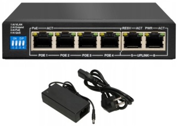 Комплект камер Hikvision IPCAM-T4 4Mpx Black Switch