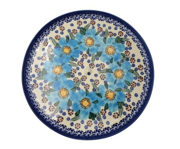 ТАРЕЛКА ДЛЯ ТОРТА - КЕРАМИКА БОЛЕСЛАВЕЦ