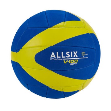 Piłka do siatkówki dla dzieci od 6 do 9 lat Allsix
