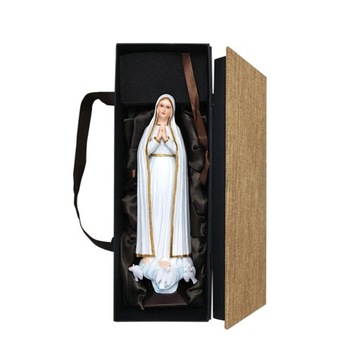 Figurka Matki Boskiej z żywicy, ręcznie malowana Święta statua