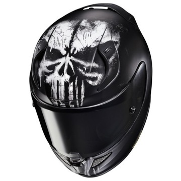 HJC R-PHA-11 Шлем PUNISHER MARVEL ЧЕРНЫЙ