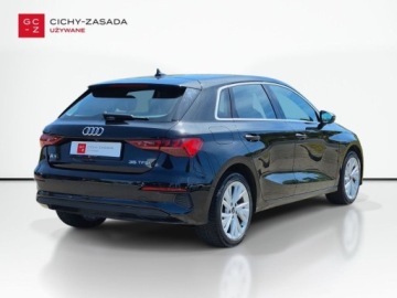Audi A3 8V Sportback 5d Facelifting 1.5 35 TFSI 150KM 2020 Audi A3 Sportback Salon PolskaFaktura VATKameraVirtual 1.5 Benzyna 150KM, zdjęcie 4