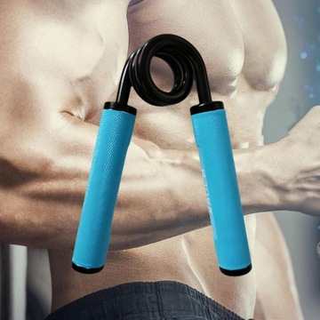 Тренажер для пальцев Противоскользящее усиление рукоятки Сила захвата Синий 250 фунтов