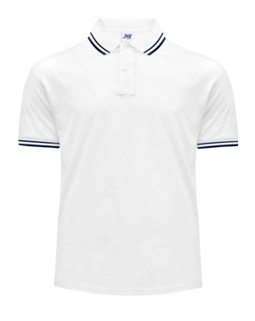 Koszulka Polo Męskie Polówka męska biała 3XL