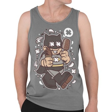 TANK TOP ANIMOWANE SUPERHERO BAT KID
