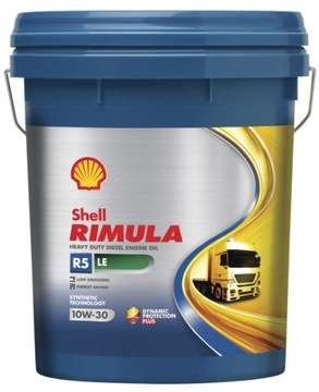 OLEJ SHELL RIMULA R5 LE 10W30 20L CAT ECF3 VDS-4.5