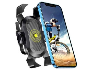 SAMOZACISKOWY TRZYMAK ROWEROWY NA TELEFON KOMÓRKĘ