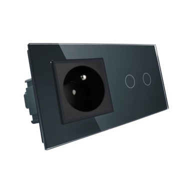 LIVOLO WŁĄCZNIK DOTYKOWY POD.+ GN. Z BOLCEM 230V C