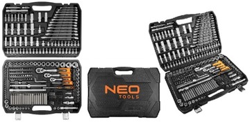 NEO TOOLS ZESTAW KLUCZY NASADOWYCH 300EL. TORX HEX
