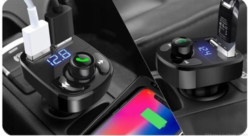 Автомобильный передатчик BLUETOOTH FM MP3 SD, 2xUSB