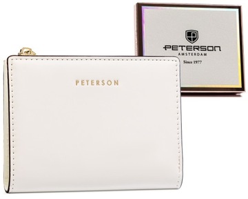 Portfel damski PETERSON na zatrzask portfele dla kobiet modne kolory