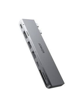 Anker Hub USB C do MacBooka, Anker 547 USB-C Hub (7 w 2), 4K HDMI
