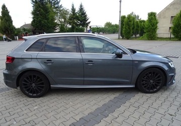 Audi A3 8V Cabriolet 2.0 TDI clean diesel 184KM 2016 Audi A3 Sportback Bezwypadkowa Serwisowana 1-Wlasciciel 3X S-LINE Quattro, zdjęcie 3
