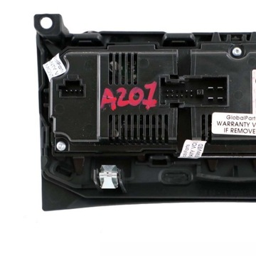 MERCEDES W207 W212 PANEL ŘÍZENÍ KLIMATIZACE KLIMA A2129006527