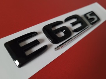 Эмблема для Mercedes E 63 S Black Glossy