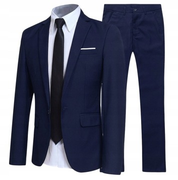 Men Blazers 2 Pieces Sets Formal Suits Busines