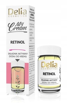 AMPUŁKA RETINOL SERUM DO KREMU NA ZMARSZCZKI DELIA COSMETICS MY CREAM