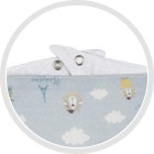 CANPOL МЯГКИЙ ШАРФ-КОМБИНЕЗОН 2в1 МУСЛИН + ПРУЖИНЫ