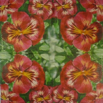 serwetka, serwetki 33x33 1szt - 1200 bratki