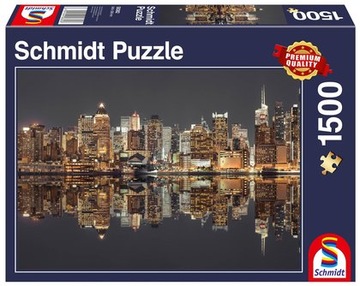 PQ Puzzle 1500 el. Nowy Jork nocą /Schmidt Spiele