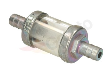 Filtr paliwa metalowy rozkręcany na wężyk 8mm WSK SHL MZ Jawa CZ Junak