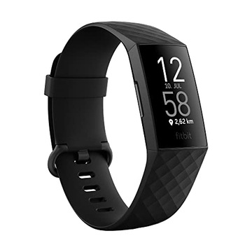 SMARTWATCH ZEGAREK FITNESS FITBIT CHARGE 4 CZARNY