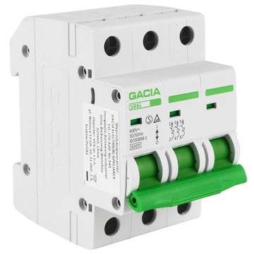 3P C25A выключатель максимального тока