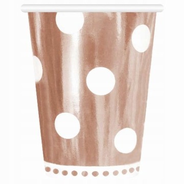 Topper urodzinowy HAPPY BIRTHDAY rose gold dekoracja tort pikery urodziny