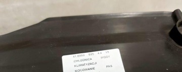 BMW 7 E65 4.4 V8 CHLADIČ VODY KLIMATIZACE POUZDRO PAS