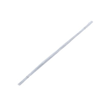 DRUT FLORYSTYCZNY DO RĘKODZIEŁA 200 SZT 40CM BIAŁY