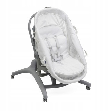 Chicco Baby Hug PRO 5in1 White Cream + матрас и простыня
