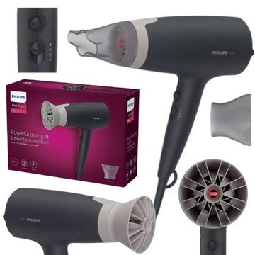 SUSZARKA DO WŁOSÓW PHILIPS Z JONIZACJĄ THERMOPROTECT 2100W PREZENT