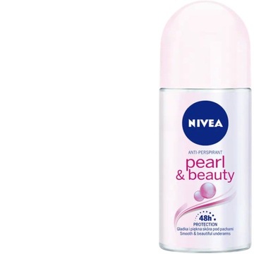NIVEA WOMEN ROLL-ON DEZODORANT ANTIPERSPIRANT DAMSKI KULKA PEARL & BEAUTY