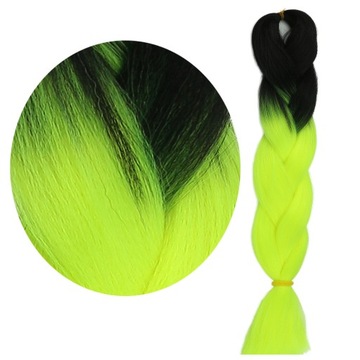 Pasma syntetyczne WŁOSY kolorowe warkocze dredy