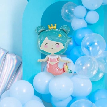 SUPER 1 Balon foliowy Syrenka 58x98cm 149874