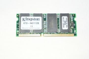 PAMIĘĆ 128MB PC66 SDRAM SODIMM KTD-INSP/128
